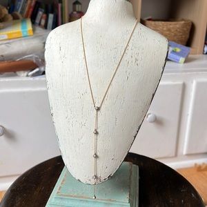 Opal Lariat Necklace